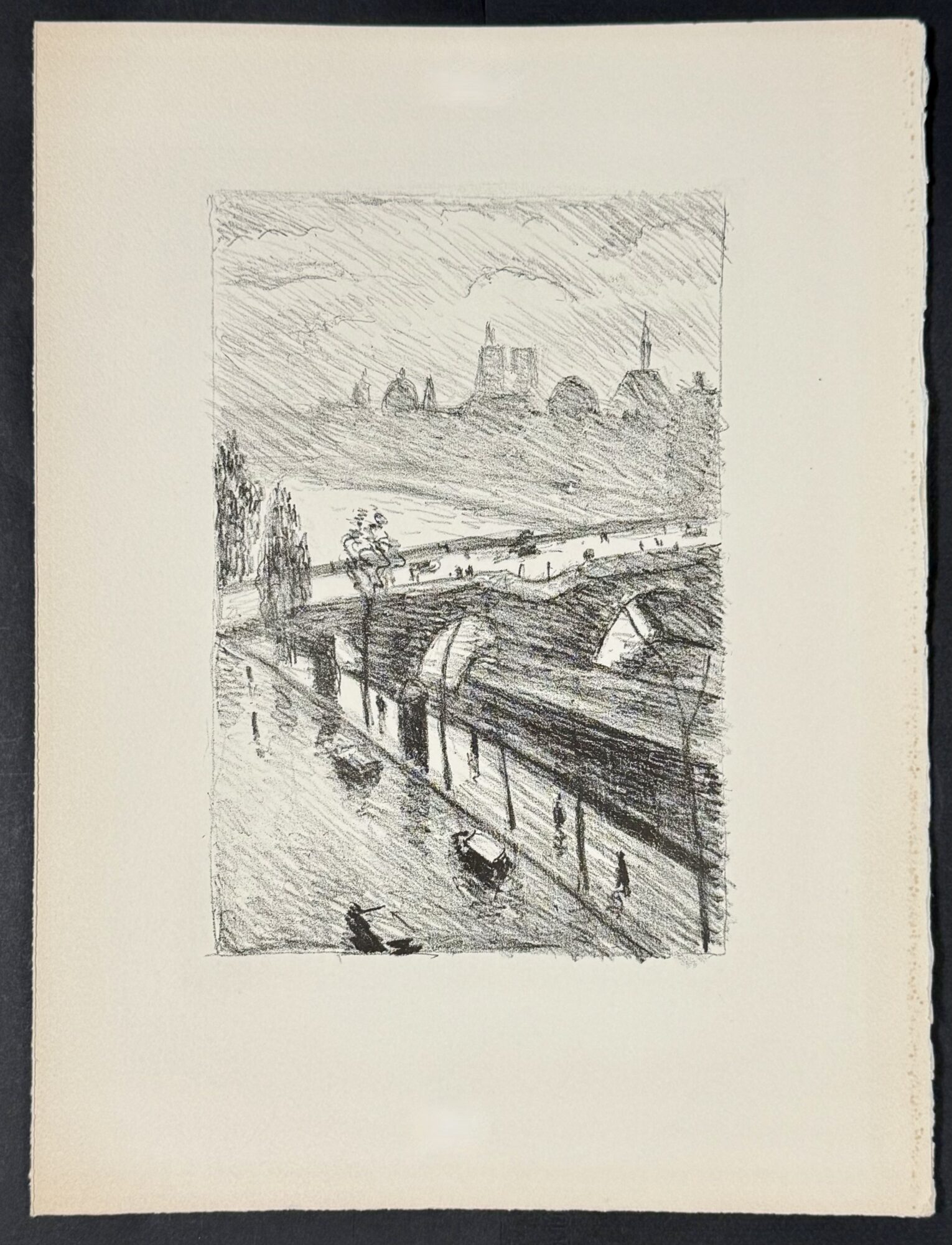 Albert MARQUET : Les Quais de Paris IV (Rhapsodie parisienne), 1950 – Image 2