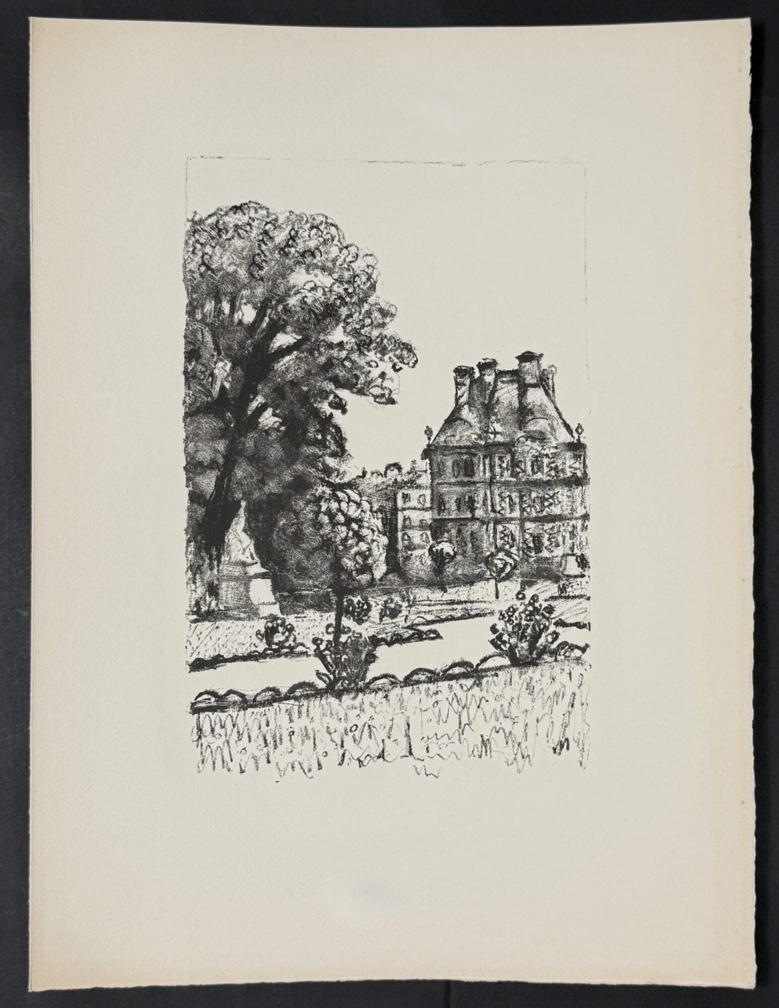 Albert MARQUET : Jardin de Paris (Rhapsodie parisienne), 1950 – Image 2