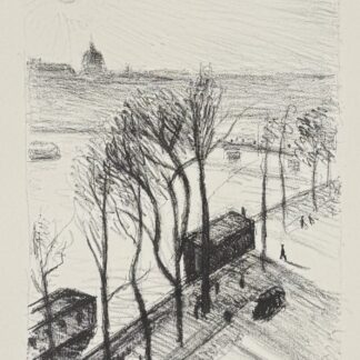 Albert MARQUET : Les Quais de Paris II (Rhapsodie parisienne), 1950