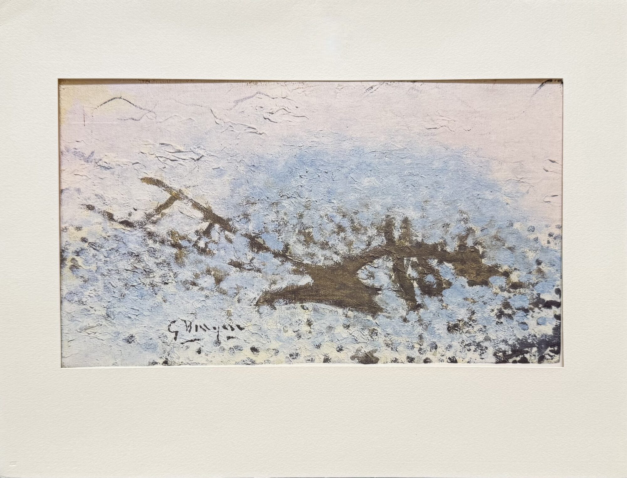 Georges BRAQUE (d'après) : La Charrue, 1959