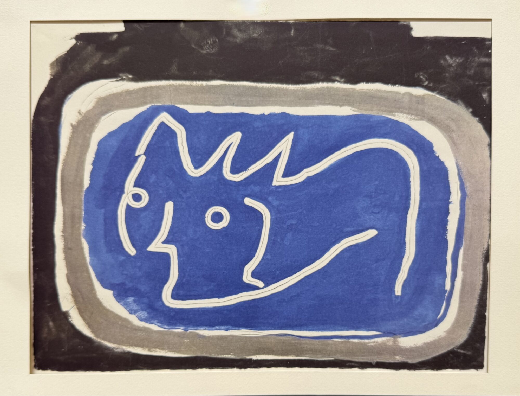 Georges BRAQUE (d'après) : Tête, 1944-1945