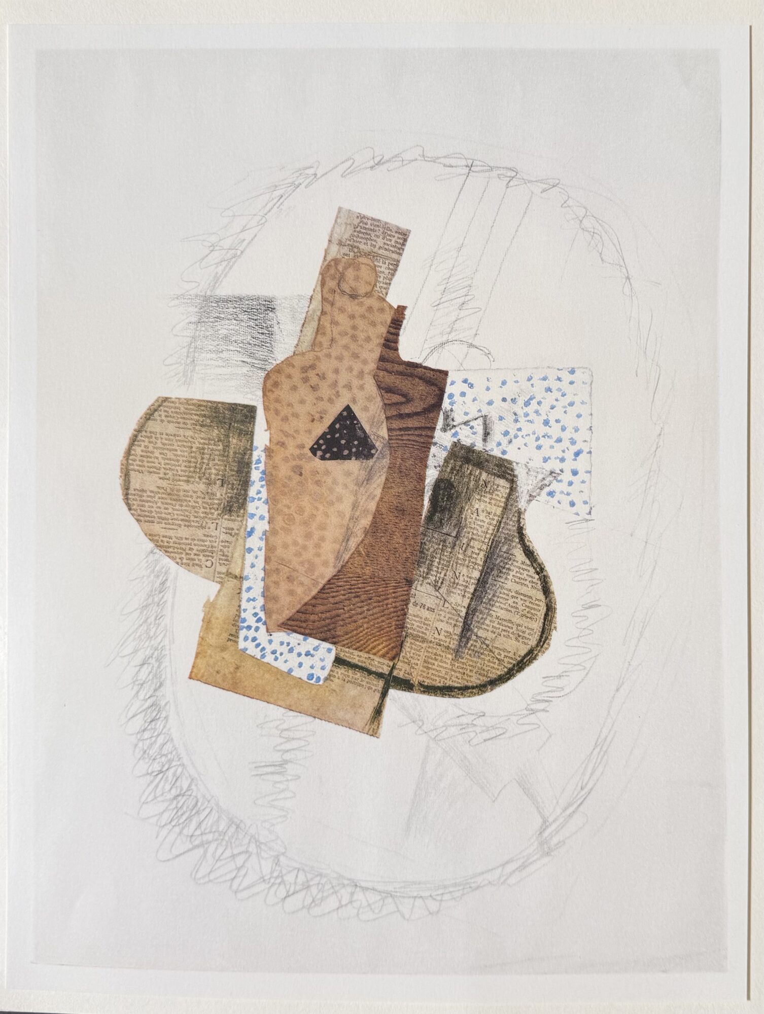 Georges BRAQUE (d'après) : Composition (planche I), 1914 – Image 2