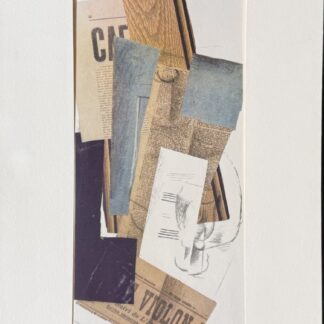 Georges BRAQUE (after) : Composition (plate II), 1914