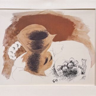 Georges BRAQUE (after) : Still Life with Pitcher (Nature morte au pichet), 1948