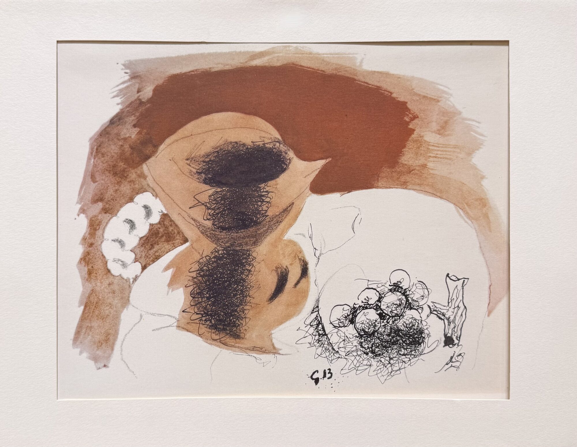 Georges BRAQUE (d'après) : Nature morte au pichet, 1948