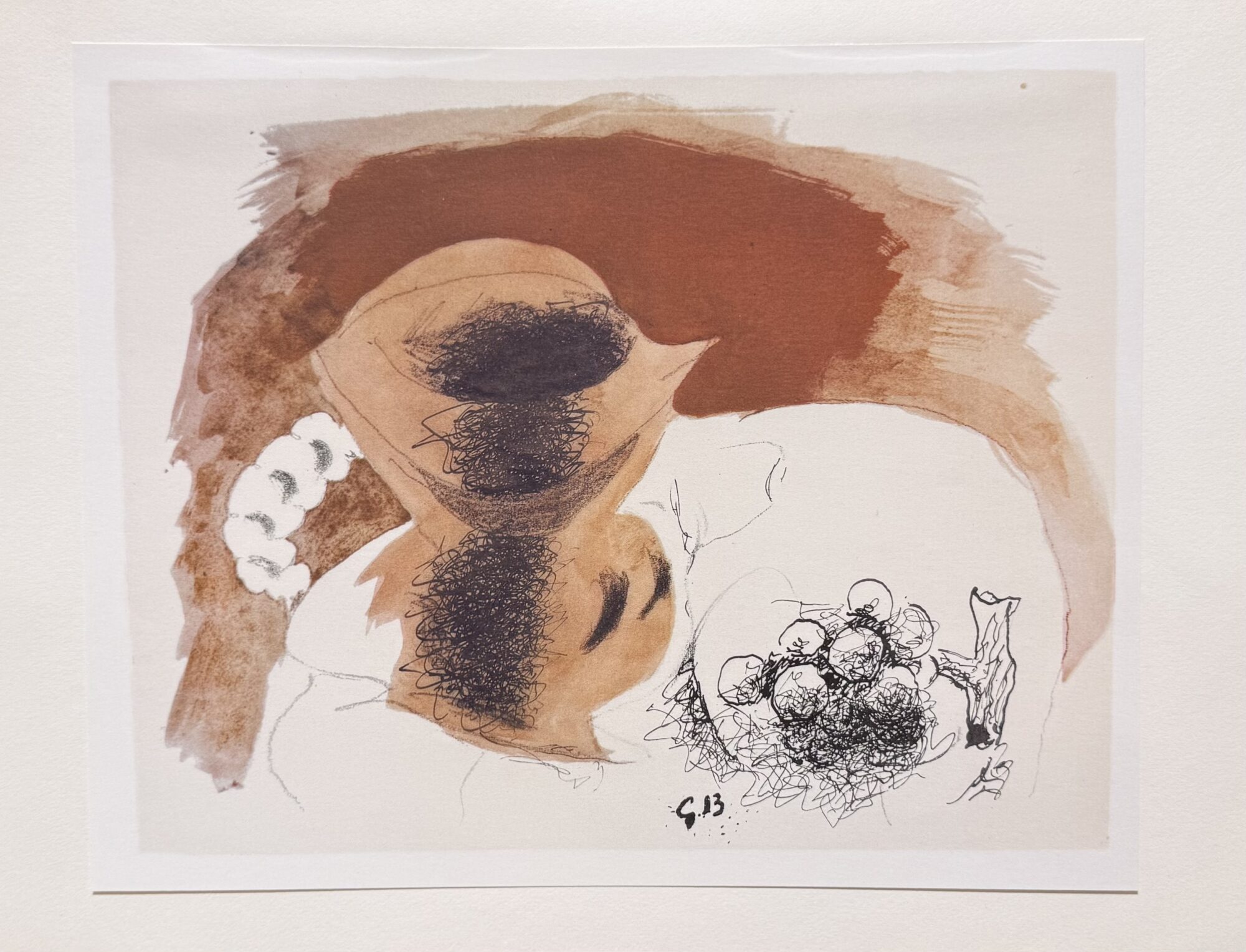 Georges BRAQUE (d'après) : Nature morte au pichet, 1948 – Image 2
