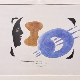 Georges BRAQUE (d'après) : Profil et palette, 1947