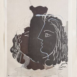 Georges BRAQUE (d'après) : Tête grecque, 1948