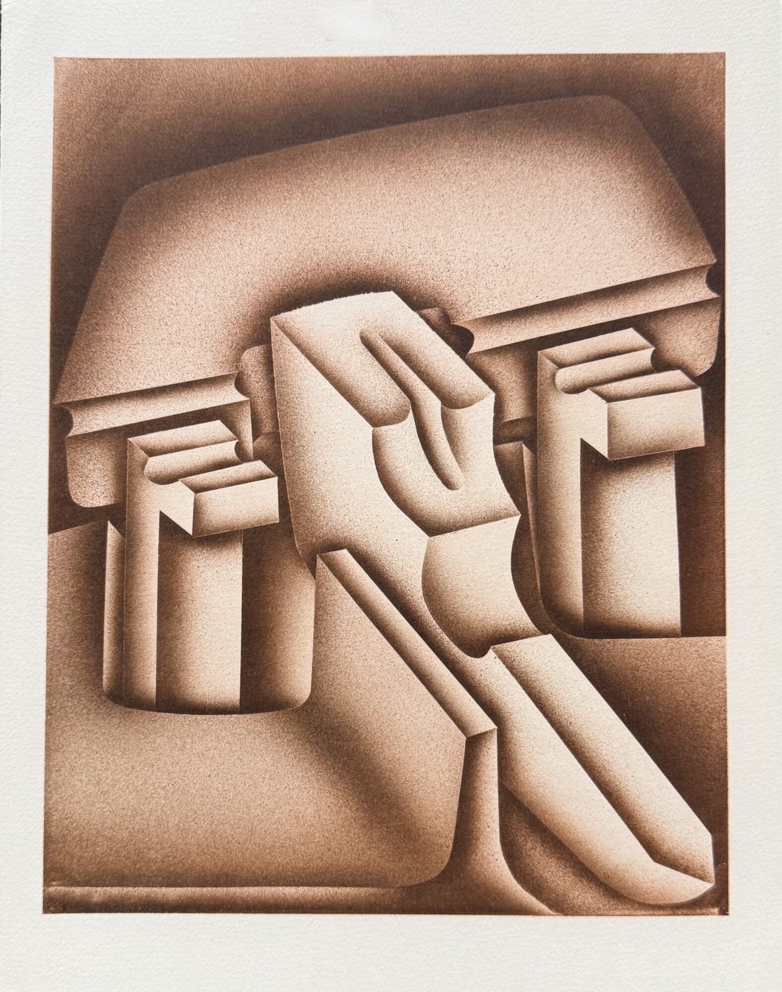 Jacques POLI : Centrale (Le Feu IV), 1978