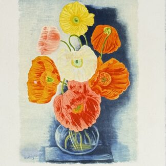Moïse KISLING (after) : Poppies, 1954