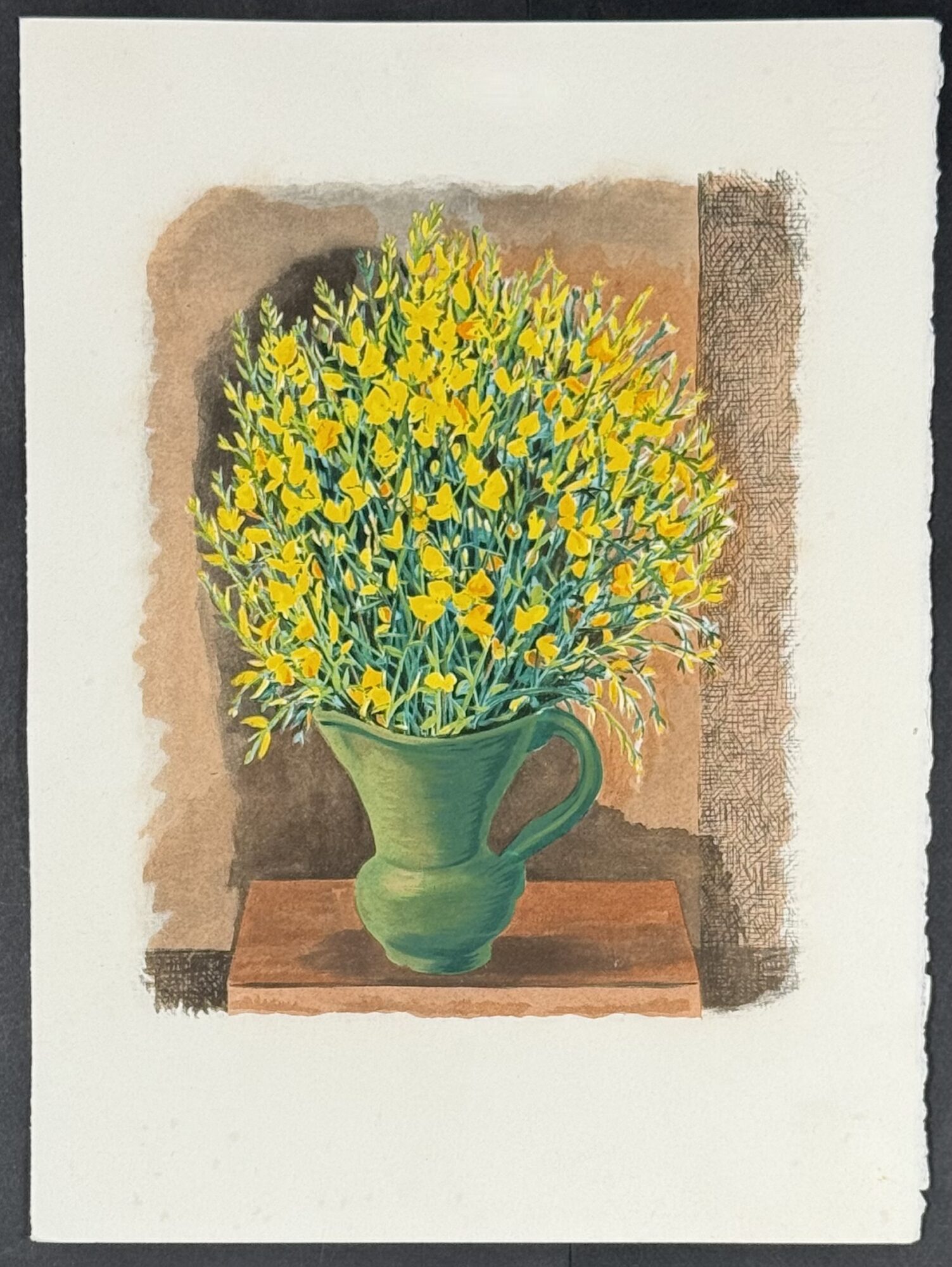 Moïse KISLING (after) : Bouquet of Broom, 1954 - Image 2