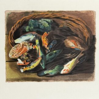 Moïse KISLING (after) : Basket of Fish, 1954