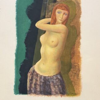Moïse KISLING (after) : Red-Haired Nude, 1954