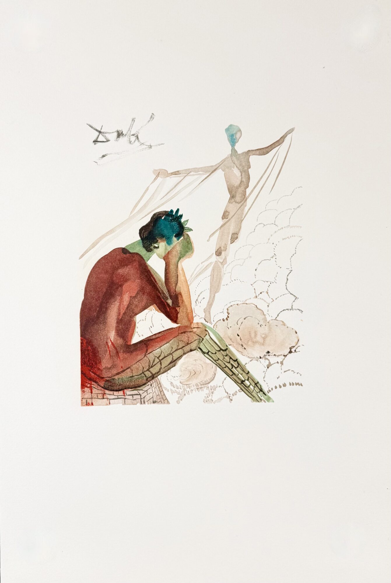 Salvador DALÍ : Le jeune Icare (Young Icarus), 1979