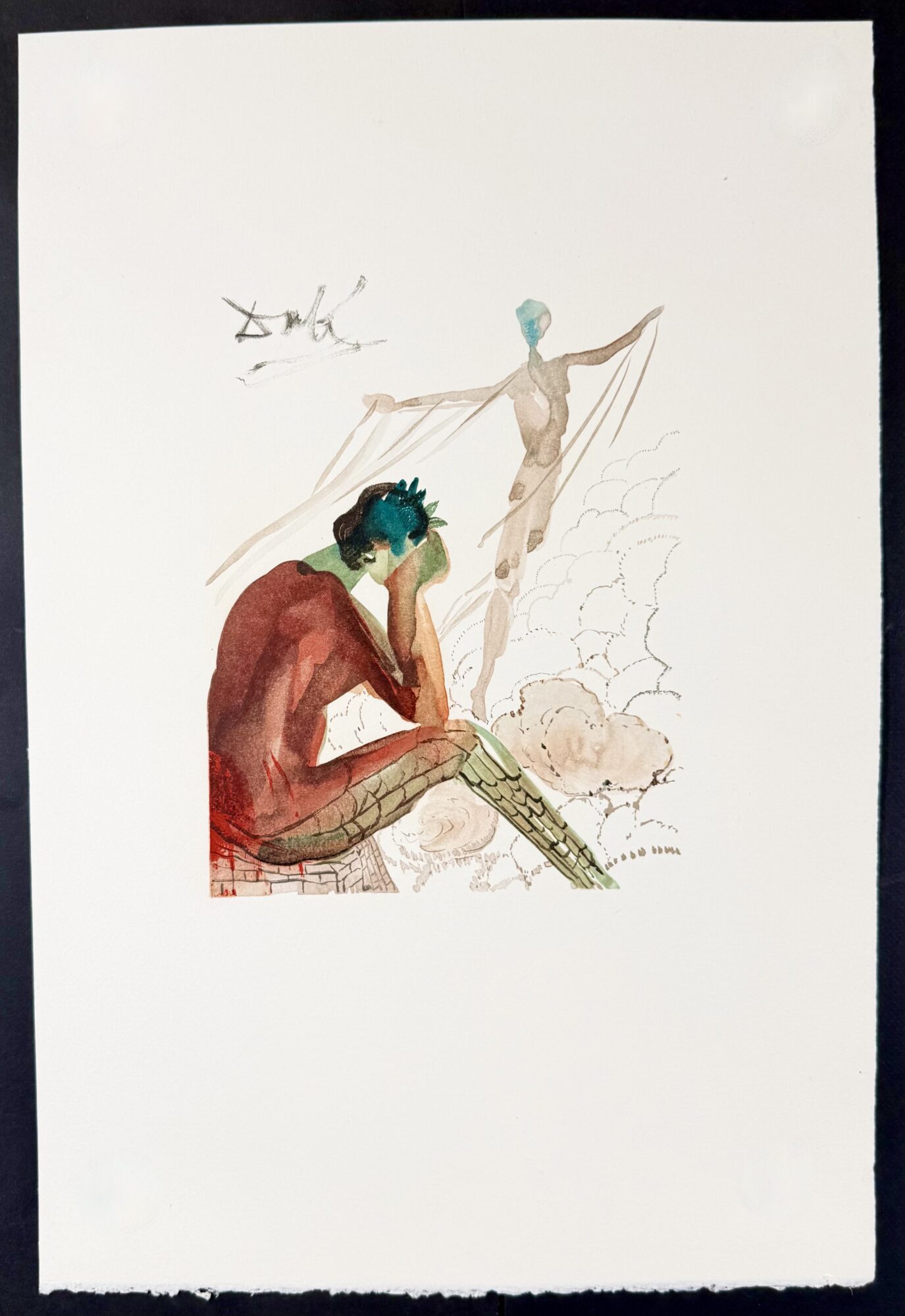 Salvador DALÍ : Le jeune Icare (Young Icarus), 1979 - Image 2