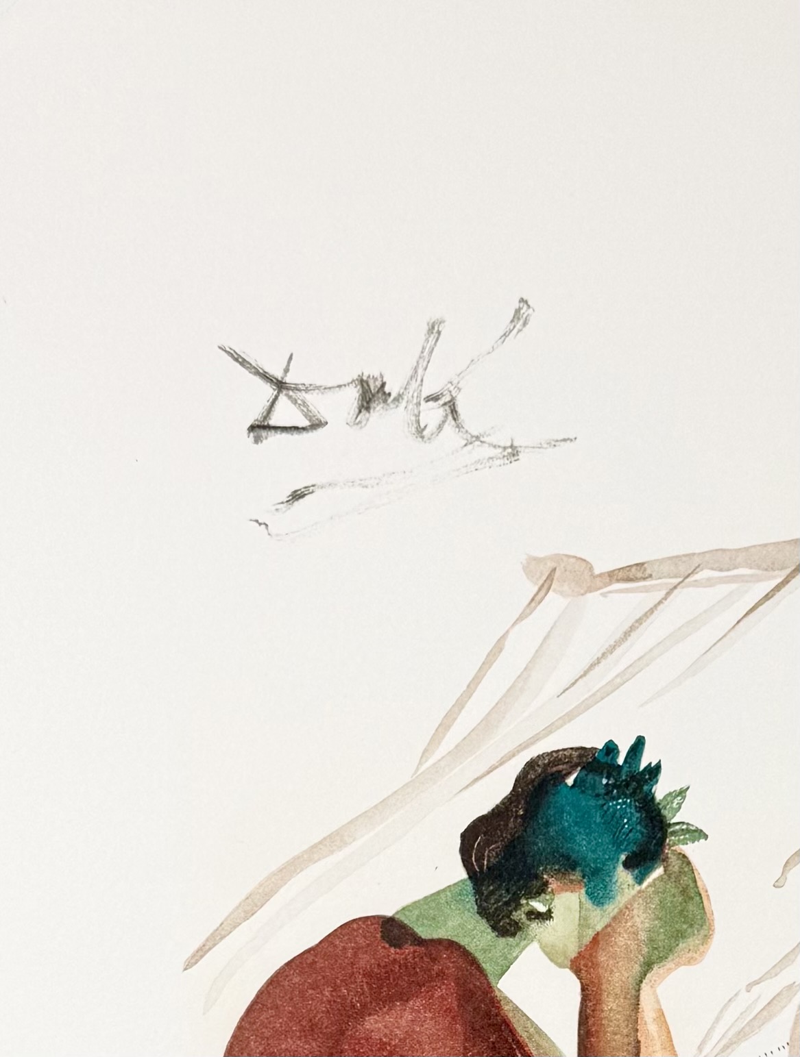 Salvador DALÍ : Le jeune Icare (Young Icarus), 1979 - Image 3