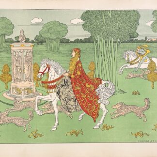 Charles Doudelet - L'Estampe Moderne : La Châtelaine, 1897