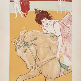 Richard Ranft - L'Estampe Moderne : L'Écuyère, 1898