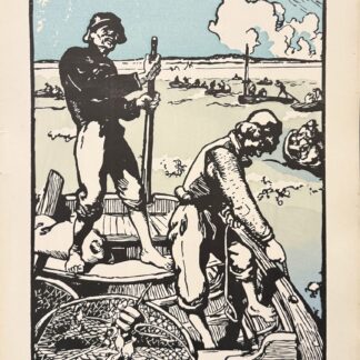 Auguste Lepère - L'Estampe Moderne : Loups de mer, 1898