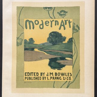 Arthur Wesley Dow - Les Maîtres de l'Affiche : Modern Art, 1895