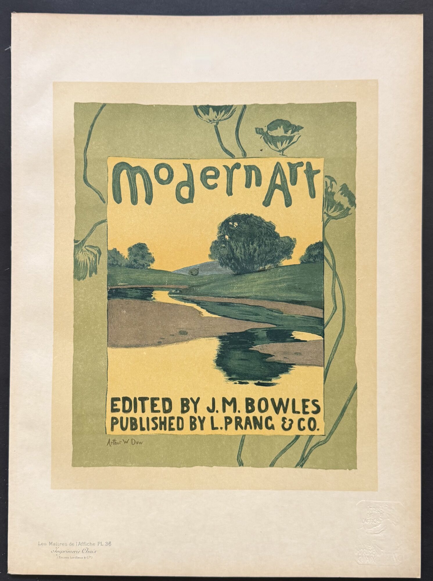 Arthur Wesley Dow - Les Maîtres de l'Affiche : Modern Art, 1895