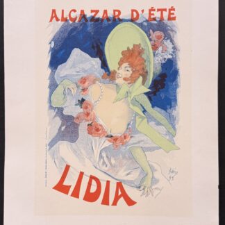 Jules Chéret - Les Maîtres de l'Affiche : Alcazar d'Été – Lidia, 1895