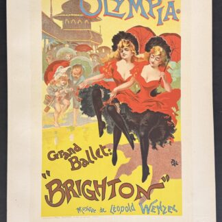 PAL - Les Maîtres de l'Affiche : Olympia – Grand Ballet « Brighton », 1896