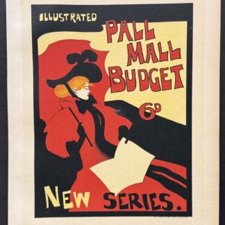 Maurice Greiffenhagen - Les Maîtres de l'Affiche : Pall Mall Budget, 1896