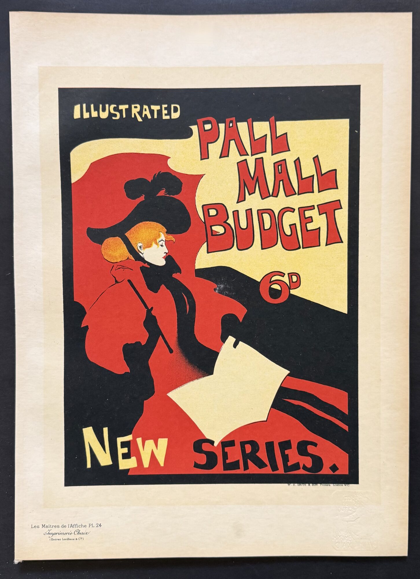 Maurice Greiffenhagen - Les Maîtres de l'Affiche : Pall Mall Budget, 1896