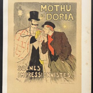 Théophile-Alexandre Steinlen - Les Maîtres de l'Affiche : Mothu et Doria, 1893